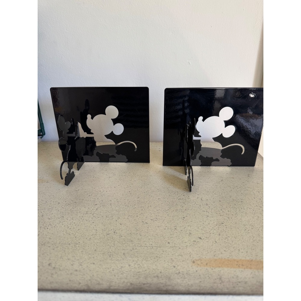 Michael Graves Disney Mickey Mouse Collection Metal Bookends